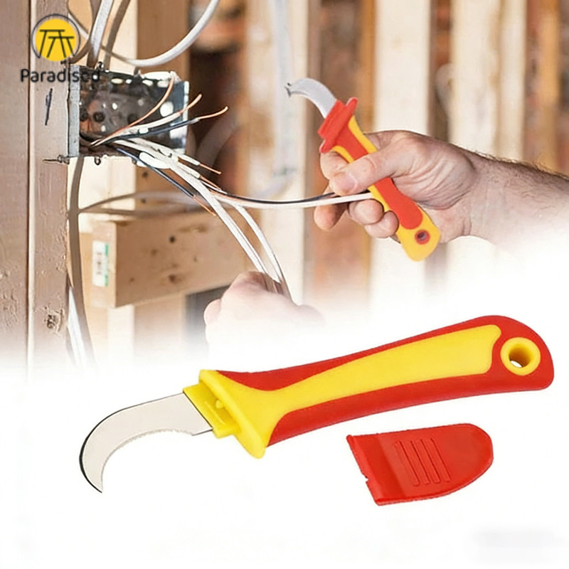 Paradised Pengupas Kabel Besi Anti Karat Pisau Cutter Pengupas Kabel Baja Pengupasan Kabel Baja Taha