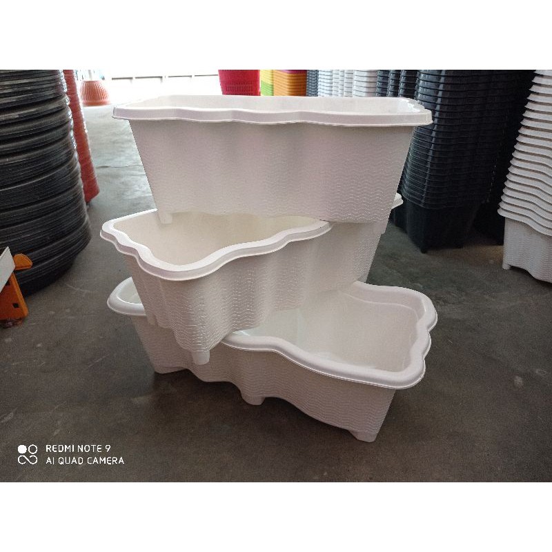 Pot Tanaman Panjang, pot bunga, panjang 30cm, 35cm, 45cm