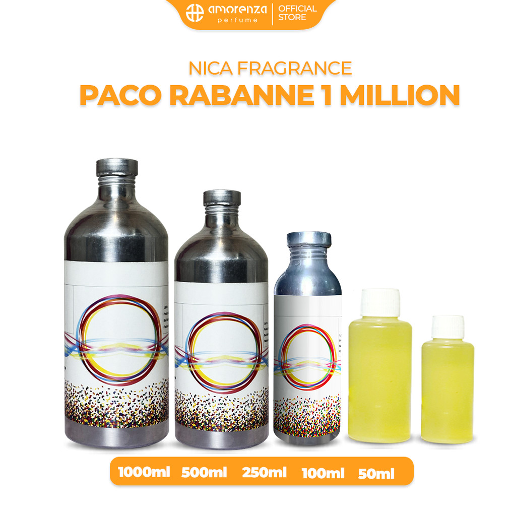 Bibit Parfum Murni PACO RABANI 1 MILLION LUCKY - EVELTON Nica fragrance