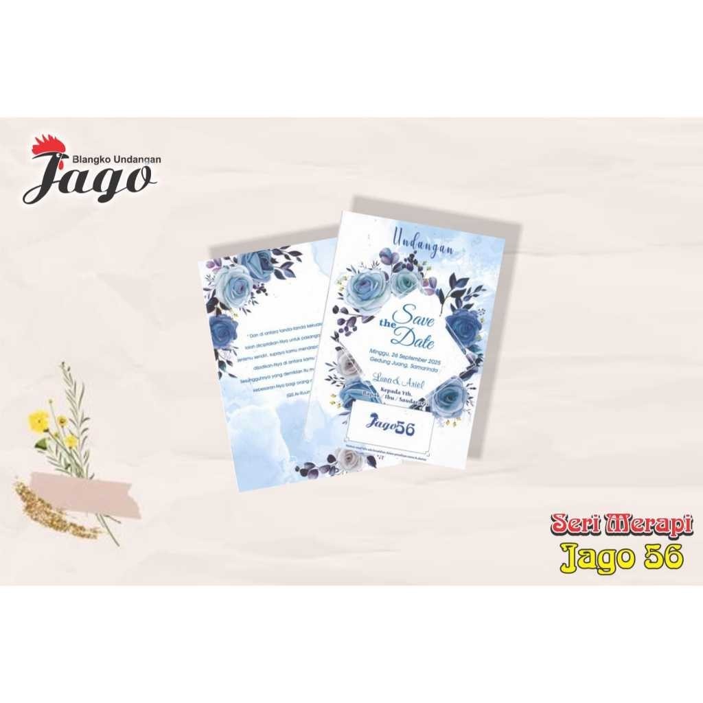 Blangko Undangan  Jago 56      Paper Wedding