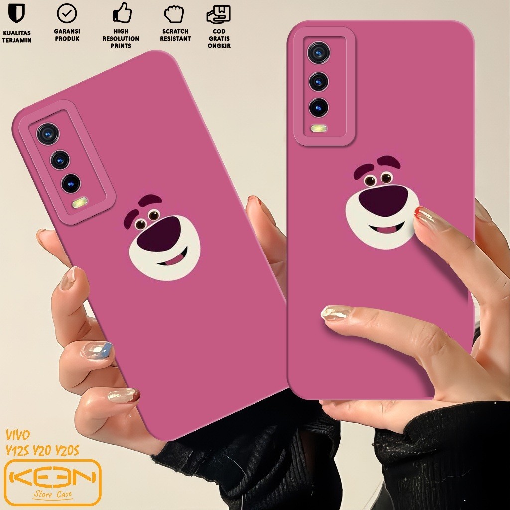Case Vivo V2026 V2027 V2029 V2043 - Softcase Vivo V2026 V2027 V2029 V2043 Motif Lotso - Casing Hp Vi