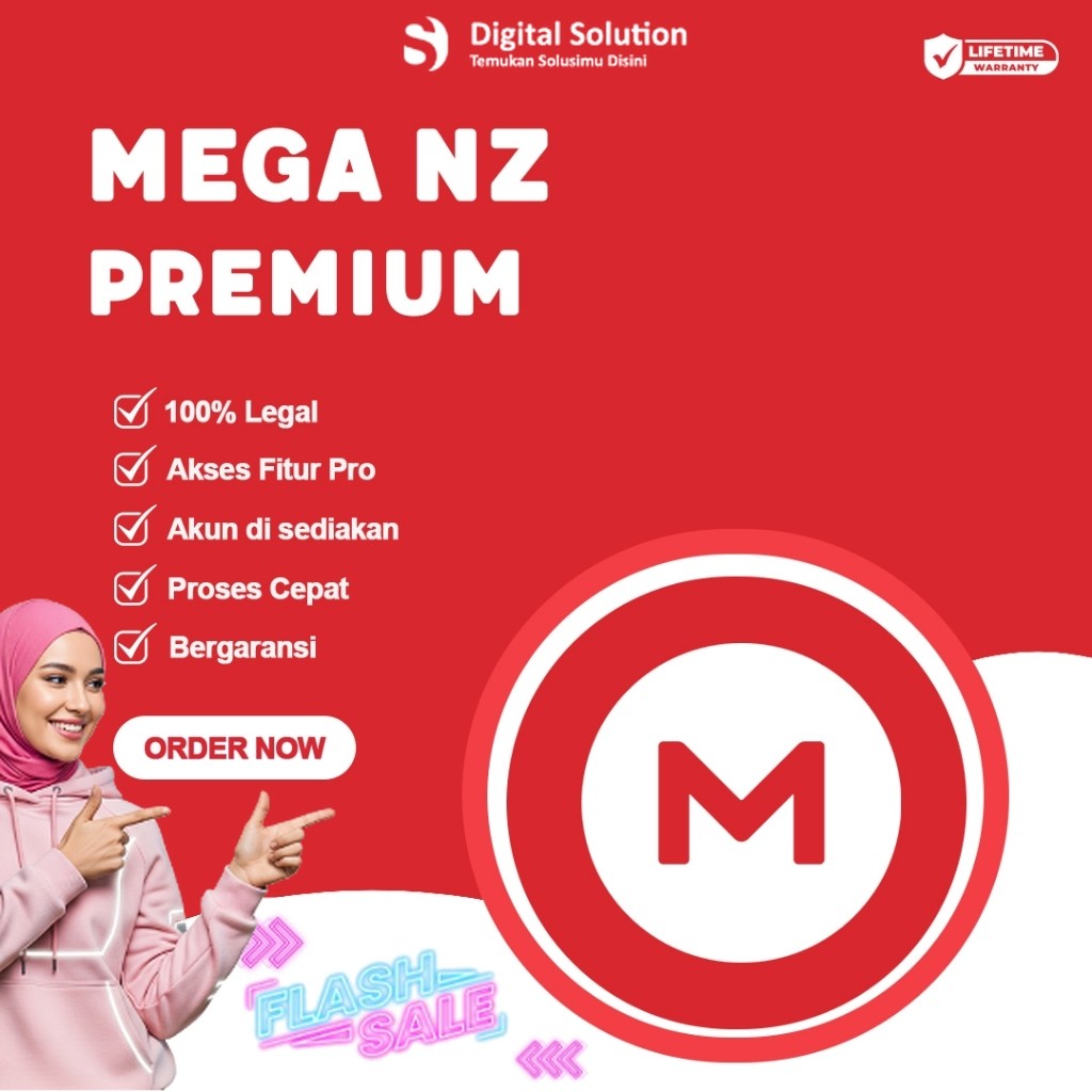 Mega NZ Premium 1 Bulan Resmi Proses Cepat Full Garansi