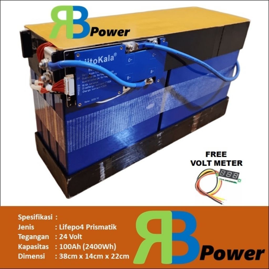 Battery Baterai Lifepo4 24V 100Ah/120AH produksi 2024 2025 PLTS UPS server 3.2V/12V/60V