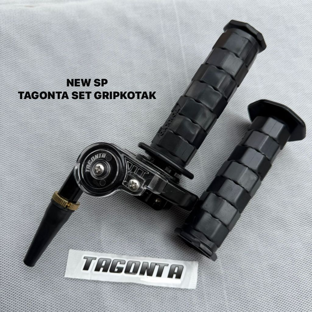 Gas Spontan TAGONTA plus karet gas grip octa Universal 1 Kabel Import Best Quanlity  Racinggrup