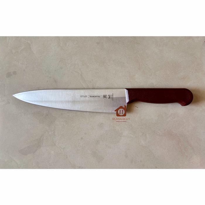 Wr. Kita  Chef Knife / Pisau Dapur Tramontina 10 inch - Cokelat  Terlaris Tbk