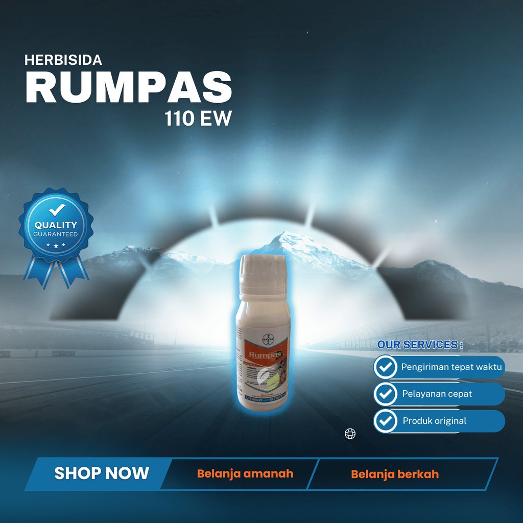 Herbisida selektif Rumpas bayer untuk mengendalikan gulma pada bawang merah