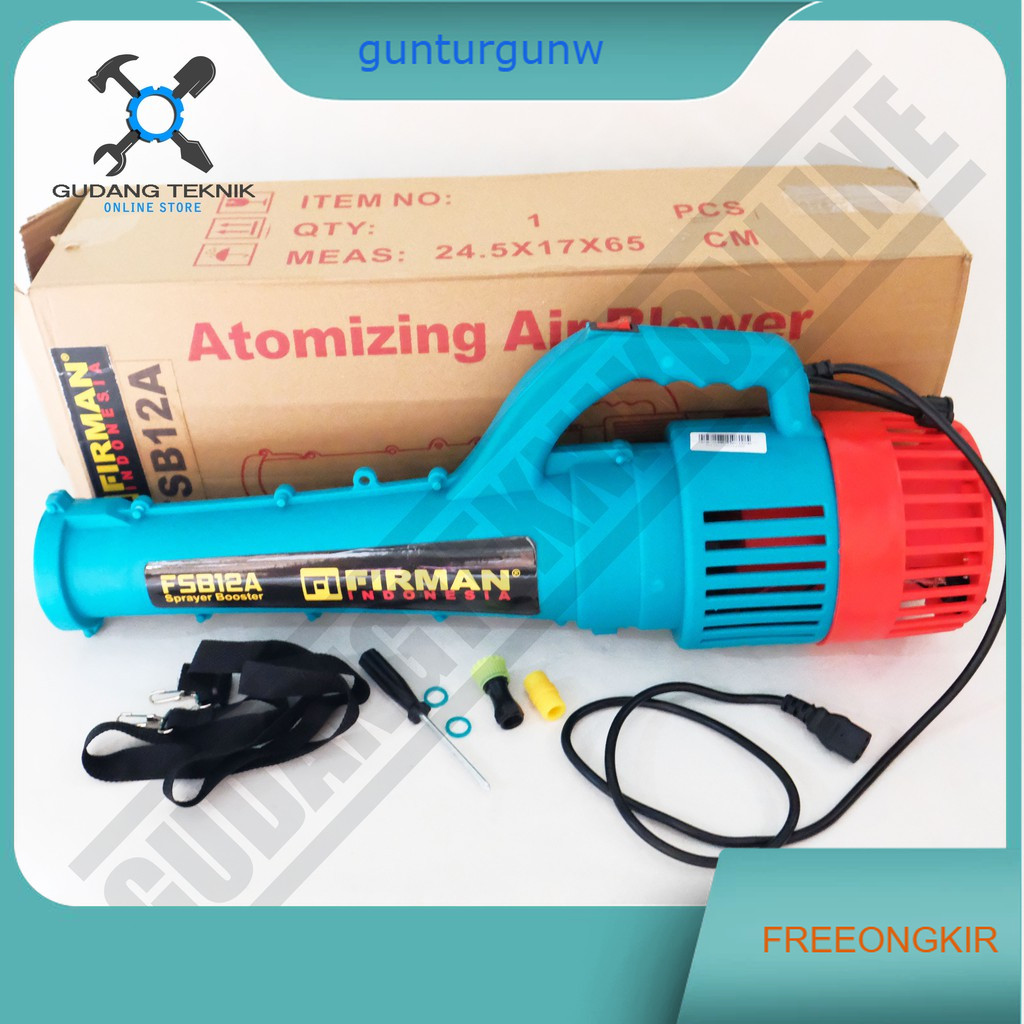 (FIRMAN FSB12A) Blower Sprayer Booster Hama FSB12A FIRMAN / Alat Boster Semprotan Semprot Obat Hama 