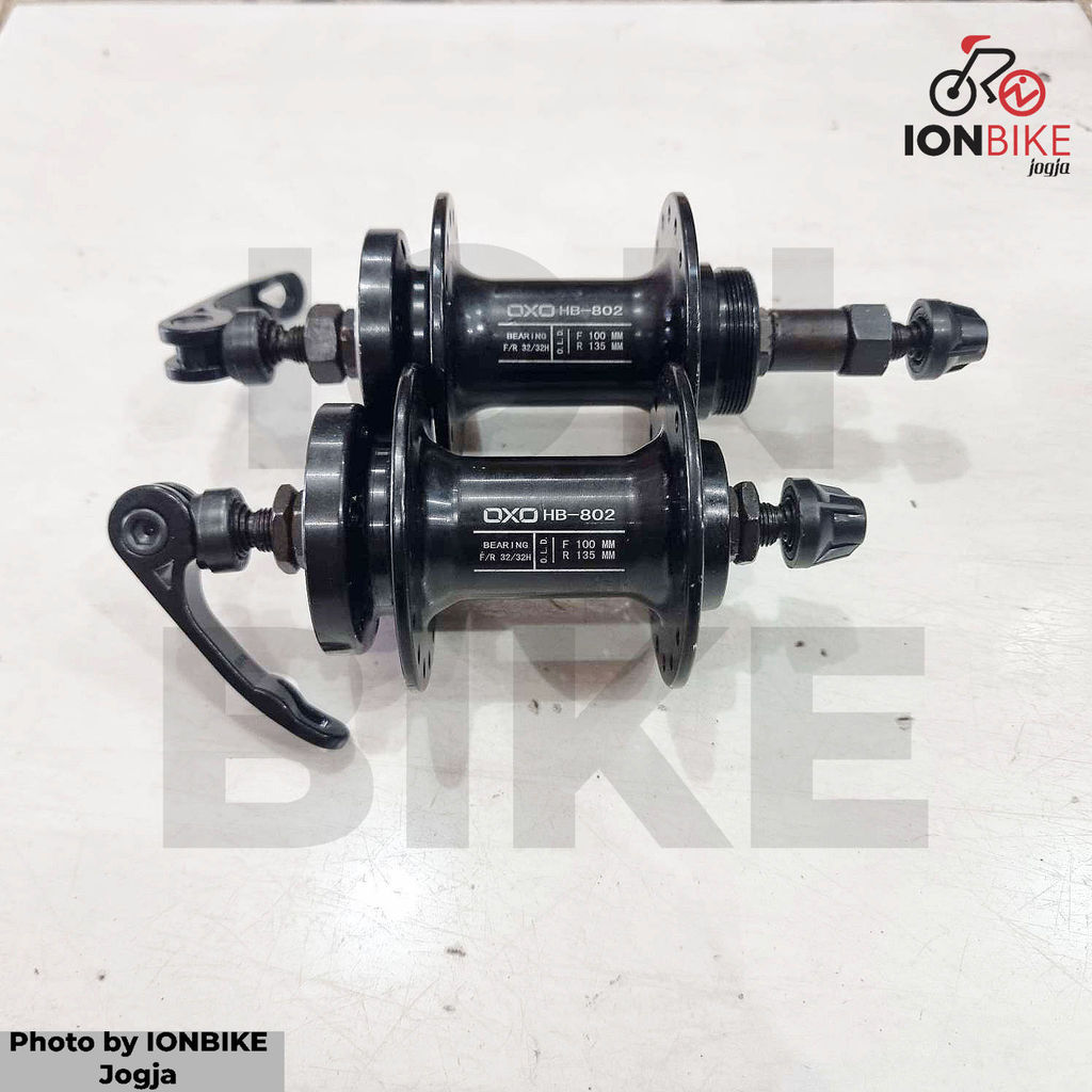 Hub Freehub Oxo HB802 32 Hole DRAT DISC BRAKE BEARING 32H H Ulir Free Discbrake 6 Bolt HB-802 Sepeda