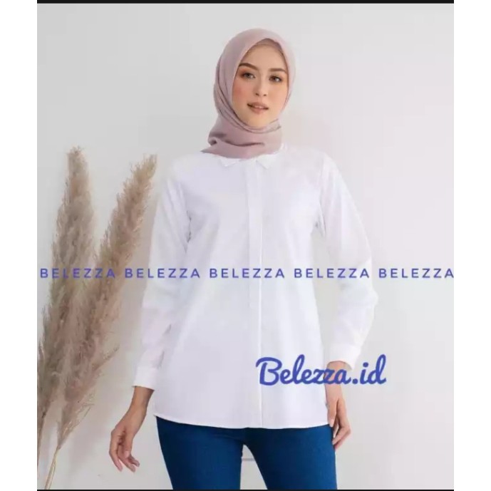 PROMO KEMEJA POLOS JUMBO- KEMEJA WANITA JUMBO MURAH- ATASAN WANITA JUMBO- BAJU JUMBO XXXL TERBARU- K