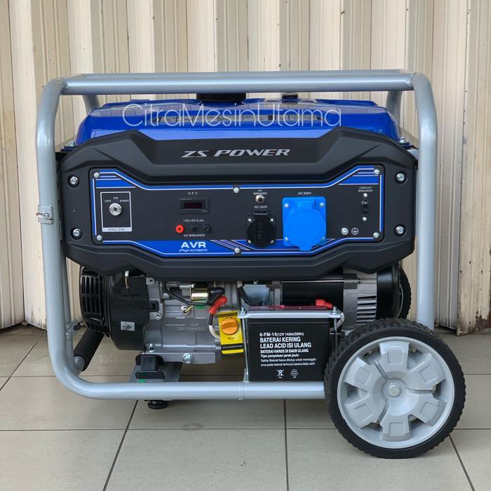 Genset Bensin 5000 Watt ZS Power PB7900E