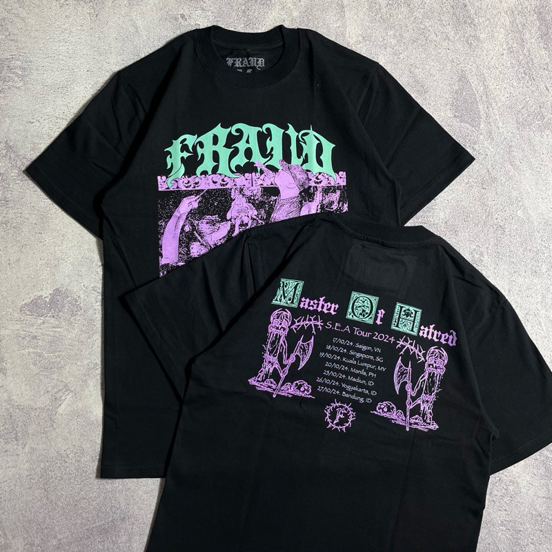 FRAUD HARDCORE - SEA TOUR 2024 TSHIRT