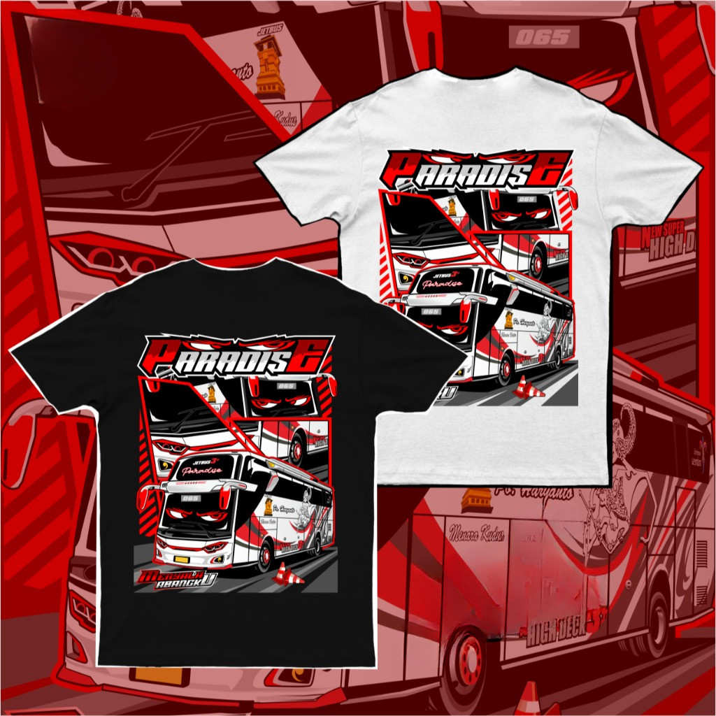 KAOS ANAK BUS PARADISE STROBO MATA HARYANTO TERBARU KAOS ANAK BUS TERBARU