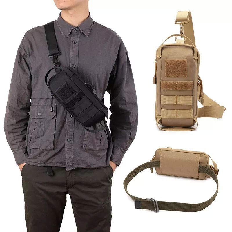 Tas Pistol Taktis Tas Pembawa Tersembunyi Dada Tas