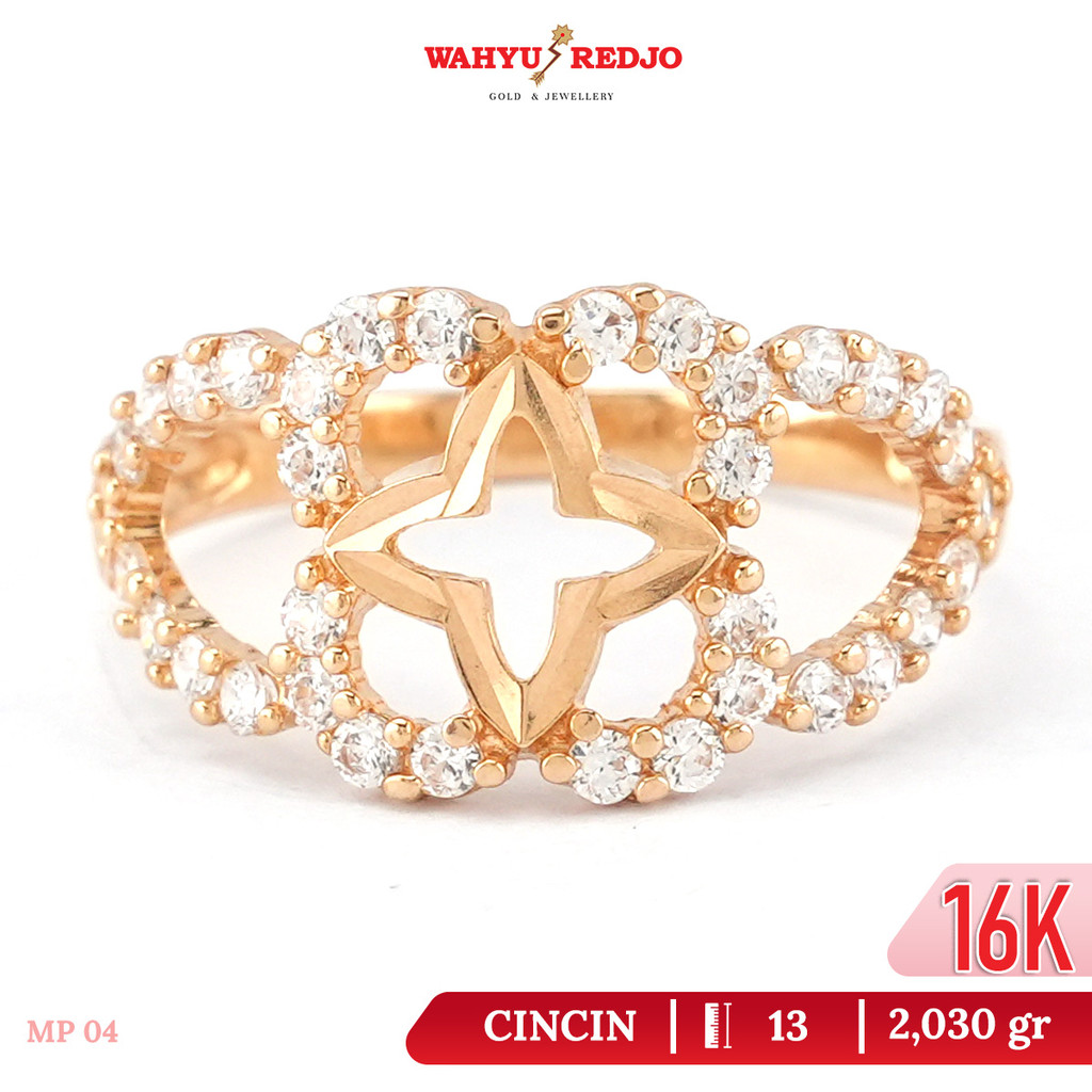 Cincin Emas Kadar 16K Wahyu Redjo CC-16K-31357473