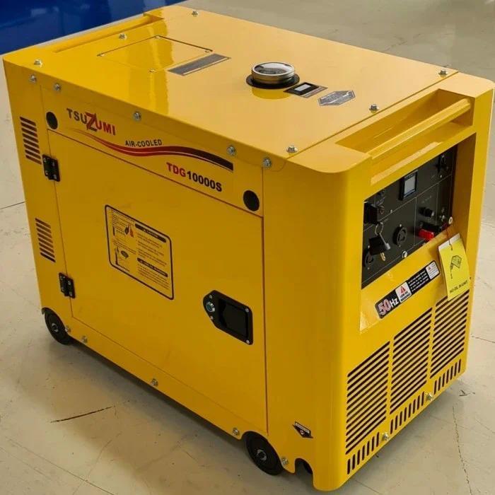 Silent diesel genset 7500 watt TDG 10000 S Tsuzumi Japan