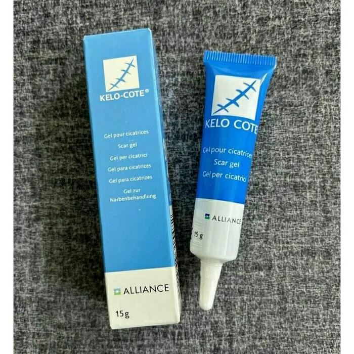 KELO COTE GEL OBAT BEKAS LUKA OPERASI SAYATAN dan KELOID IMPOR ORIGINAL 6 GRAM /15 GRAM - kelo cote