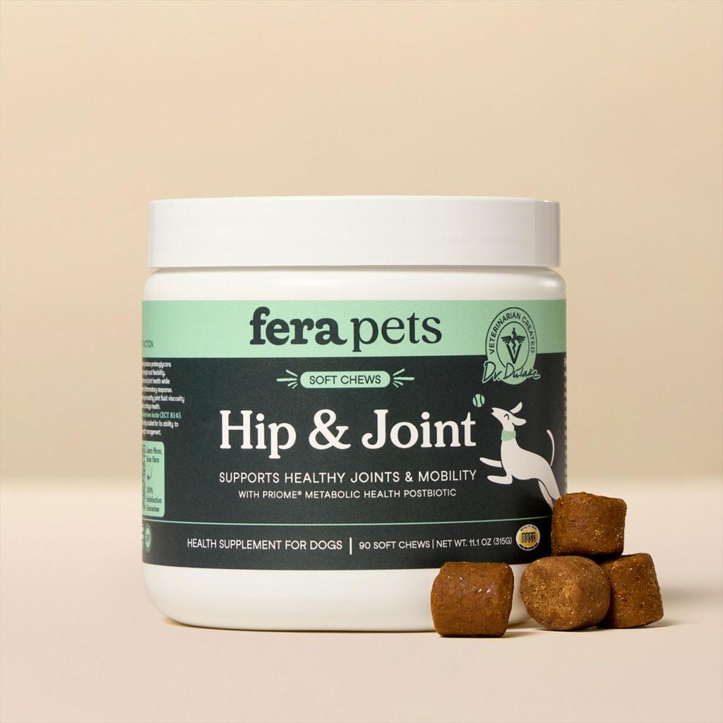 FERA Pet Organics - HIP + JOINT for Dog Cat Hip Joint Supplement