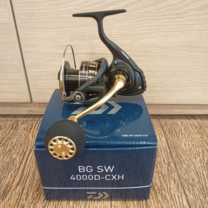 Reel Pancing Daiwa BG SW 2023 4000 5000 6000 8000 10000 Spinning - 8000-H