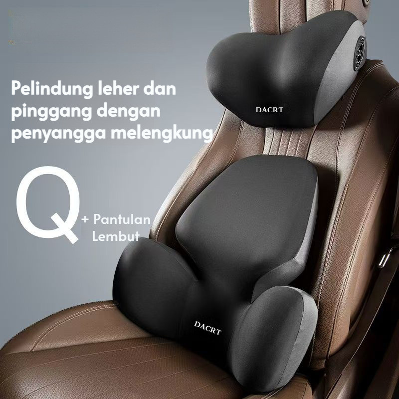 Redakan Nyeri Punggung  Bantal Kepala Dan Sandal Punggung Mobil Ergonomis Bantal Kepala Mobil/Sandal