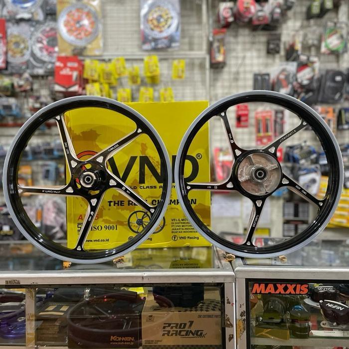 ￼VELG VND AK 55 SUPRA 125 DD VELG VND AK 55 160x17 & 170x17 SUPRA 125 DD - Hitam