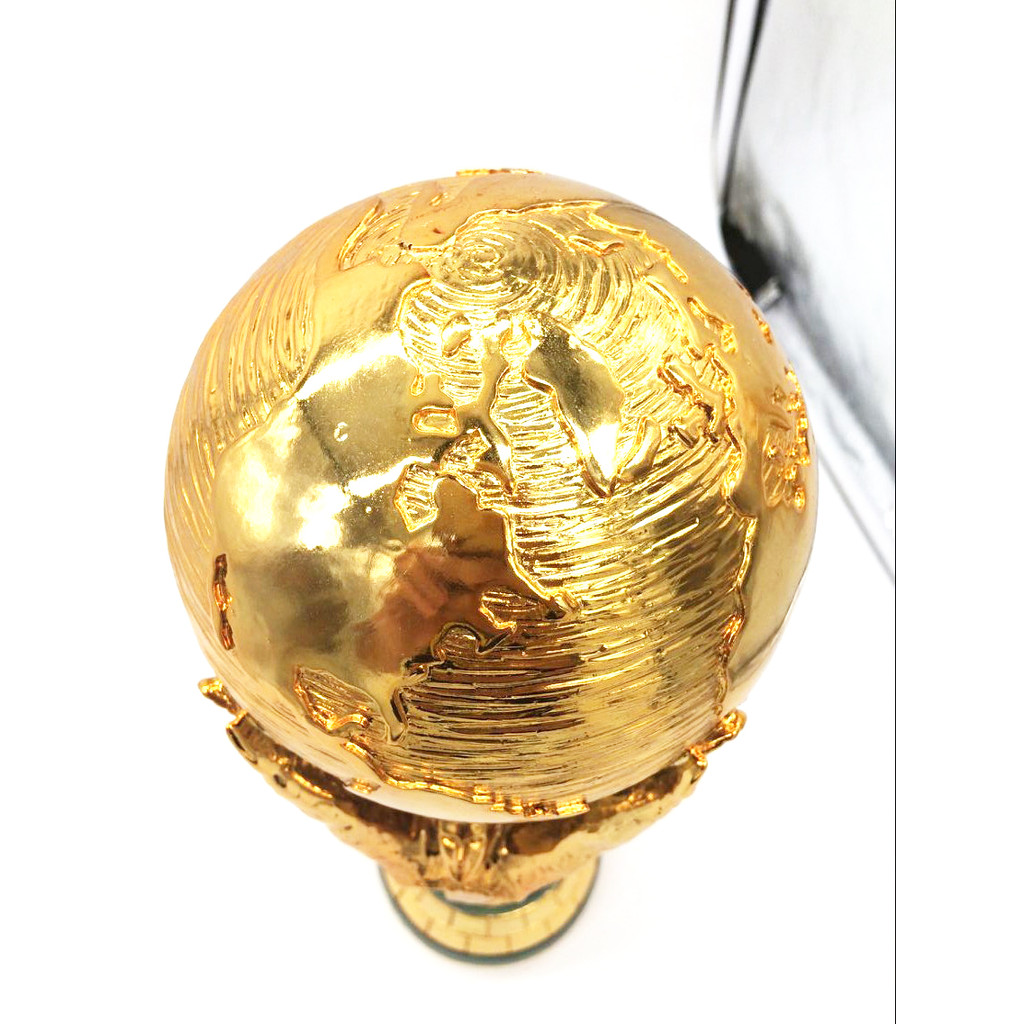 world Canada Mexico  United State Golden Football Trophy Figurines Champions Soccer Trophies Resin O
