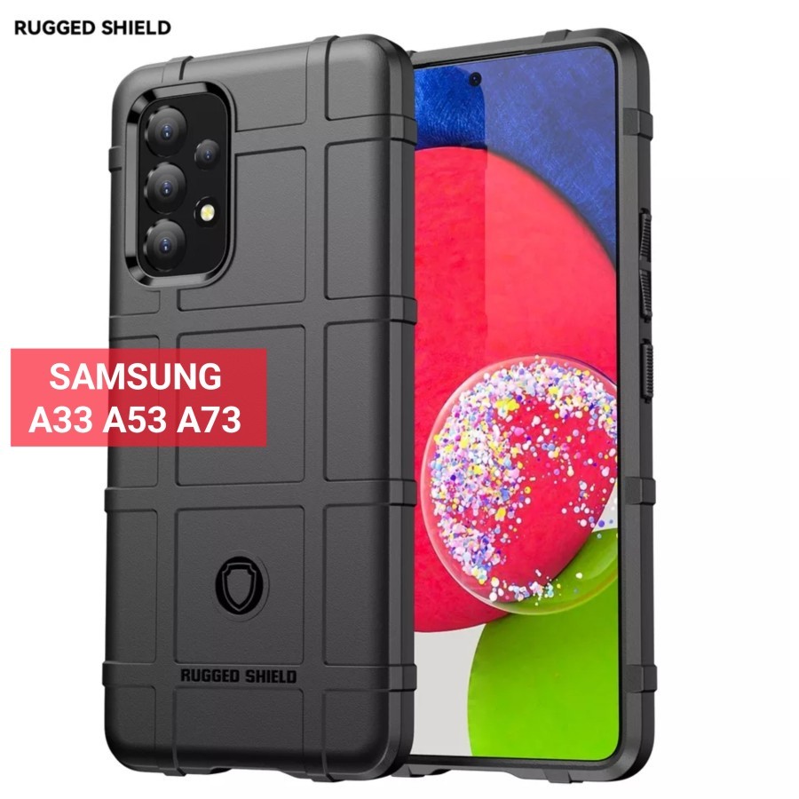 CASE SAMSUNG A33 A53 A73 RUGGED SHIELD SLIM ARMOR CARBON FIBER CASE