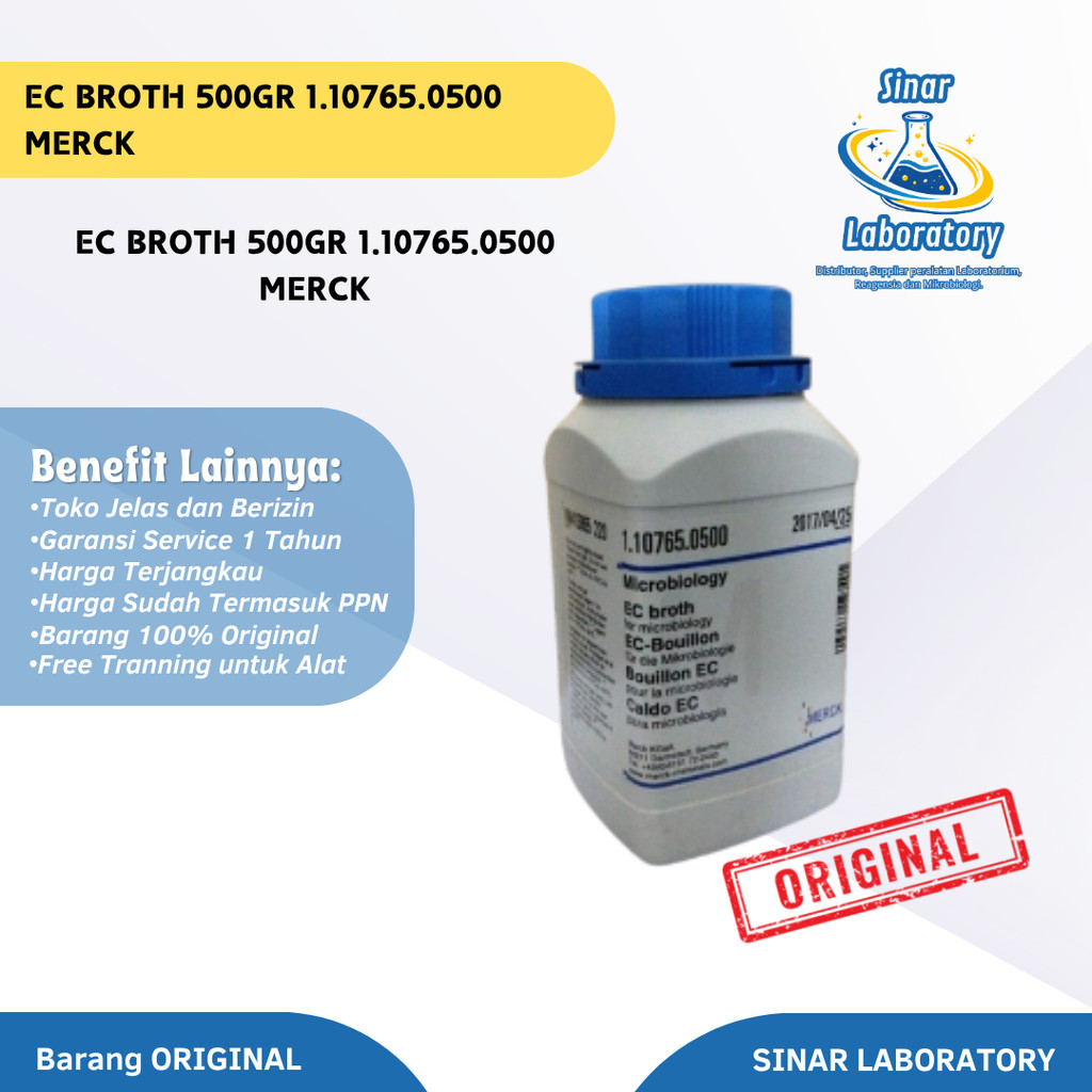EC Broth 500gr 1.10765.0500 Merck