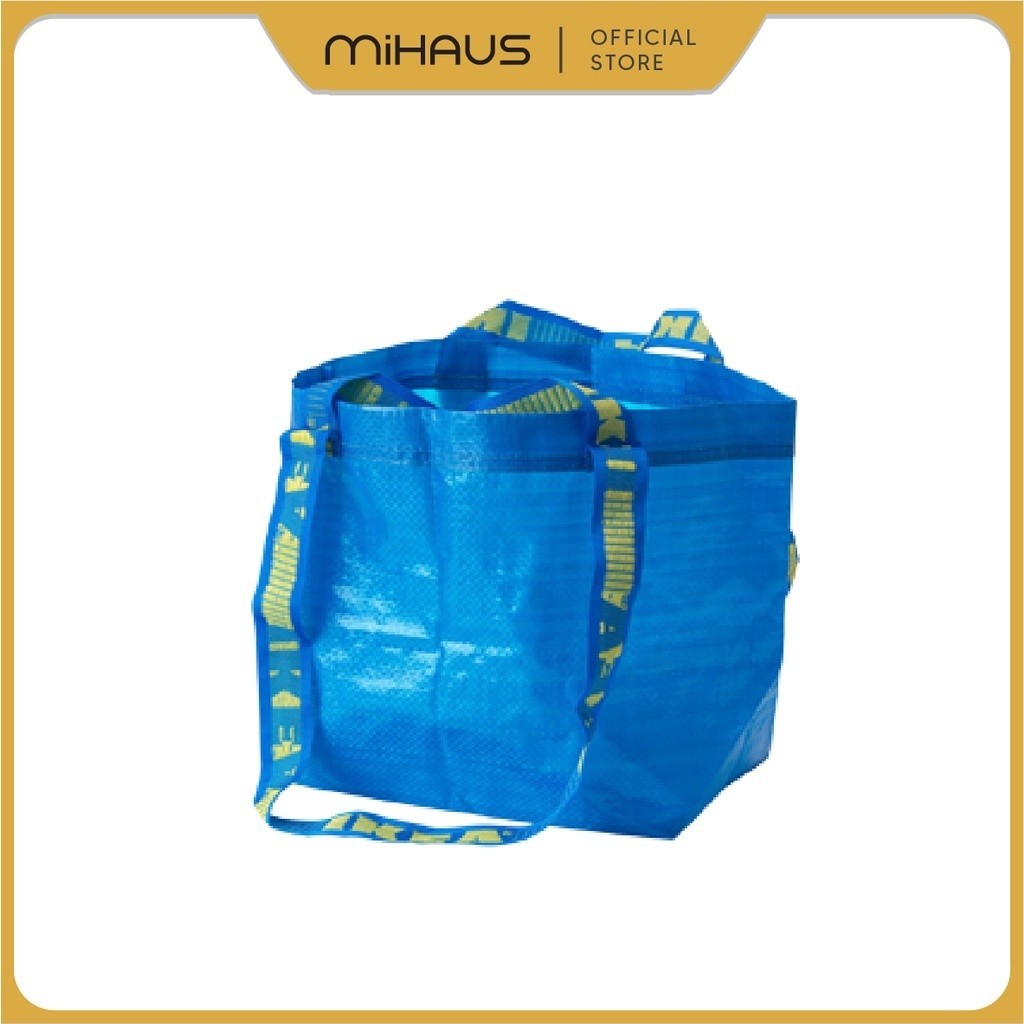 NEW ARRIVAL IKEA BRATTBY Tas belanja / Kantong Belanja Kecil 27x27cm, biru BR1509