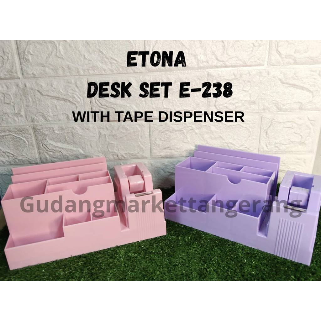 Desk Set ETONA With Tape Dispenser  E-238