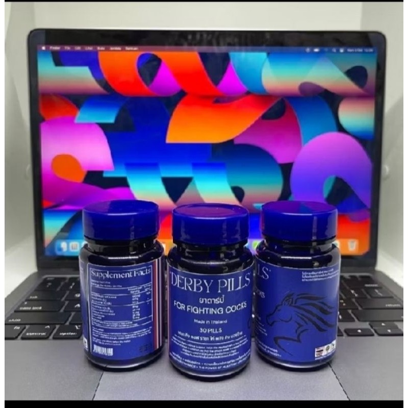 Derby Pills isi 50 Vitamin Doping Ayam Aduan Asli Thailand