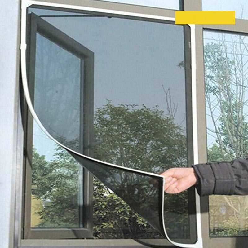 Gorden Jaring Anti Nyamuk DIY Mesh Jendela Kamar Tidur 130x150cm
