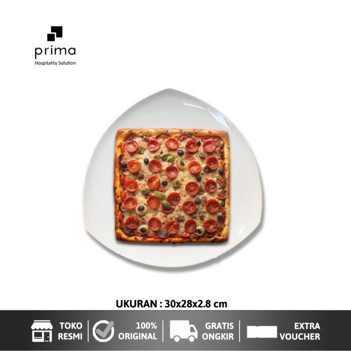 Piring Makan - St James Norman Triangular Plate Piring Saji Segitiga 30x28x2.8 cm