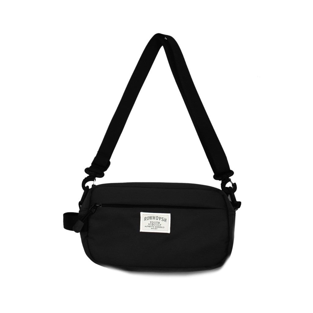 Rown Division Sling Bag Tas Selempang Bersecker Black