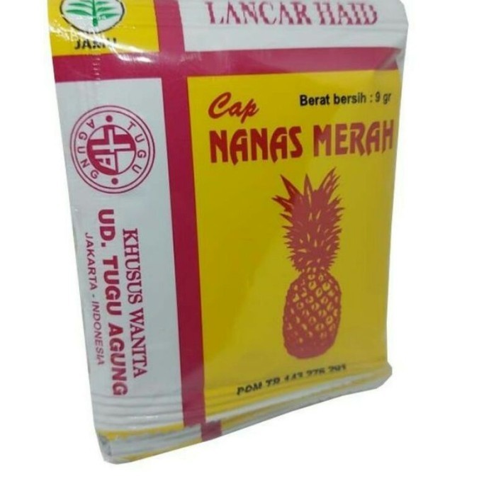 Jamu Herbal Kewanitaan Jamu Cap Nanas Merah Original