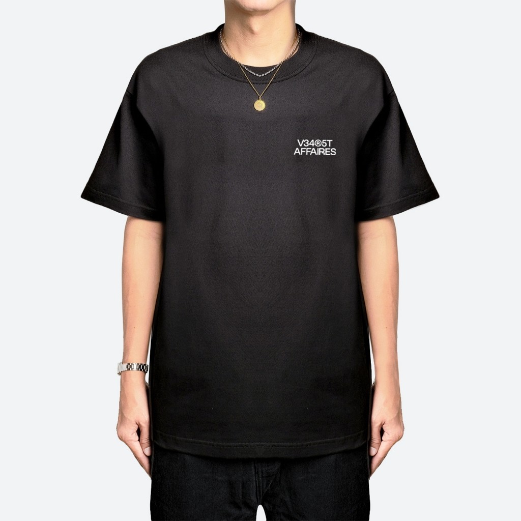 (COD) Vearst Affaires Tshirt Short Sleeve Scale Black