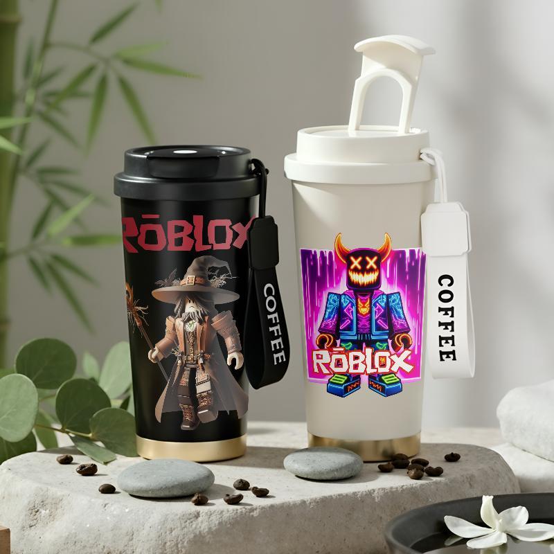 Tumbler Roblox Botol Minum Aesthetic Stainless Steel Tumblr CUP 500 ML Termos Viral Keep Cold Hot Ta
