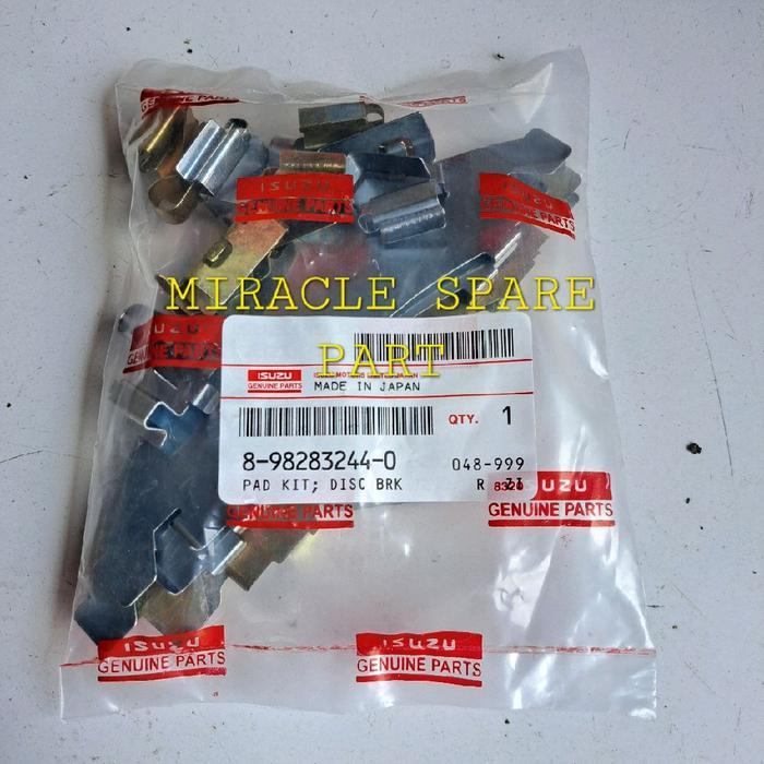 Plat Brake Pad Plat Kampas Rem Depan Isuzu TRAGA SPAREPARTS MOBIL