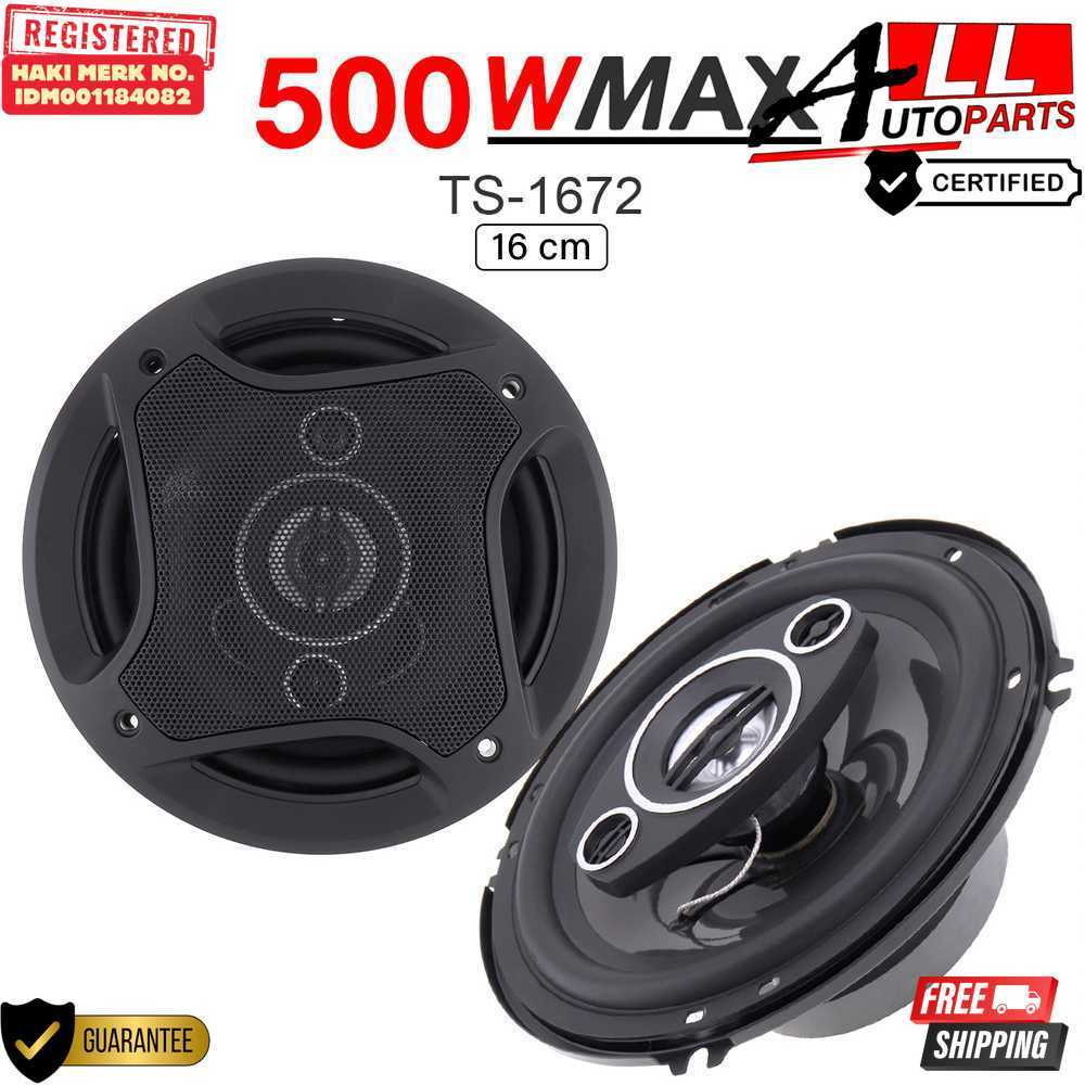 Speaker Subwoofer Mobil 6 Inch HiFi 500 W 2 PCS