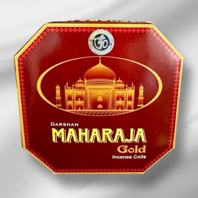 Dupa Lingkar India  Maharaja Gold - Isi 10pcs - Darshan PROMO