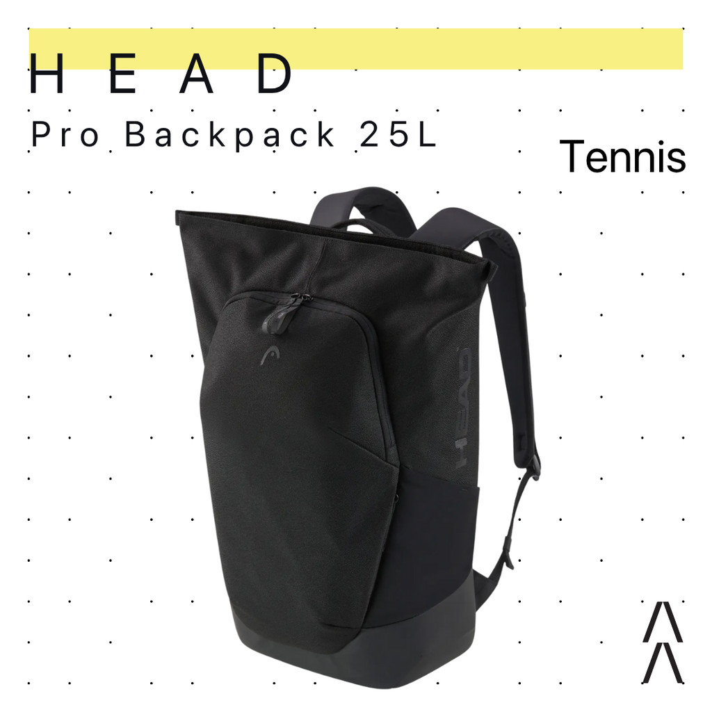 Head Pro Backpack 25L Bag - Tas Padel Tenis - Tenis Racket Bag/Tenis Bag