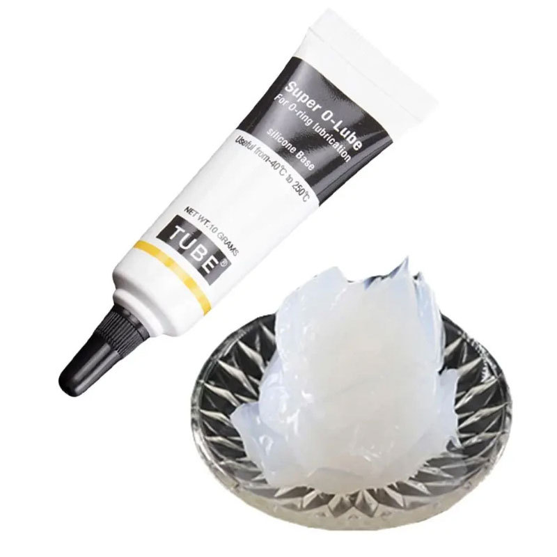 10g Silicone Grease Lubricant Home Improvement Hardware Waterproof Super O-ring Bearing gear Coffee 