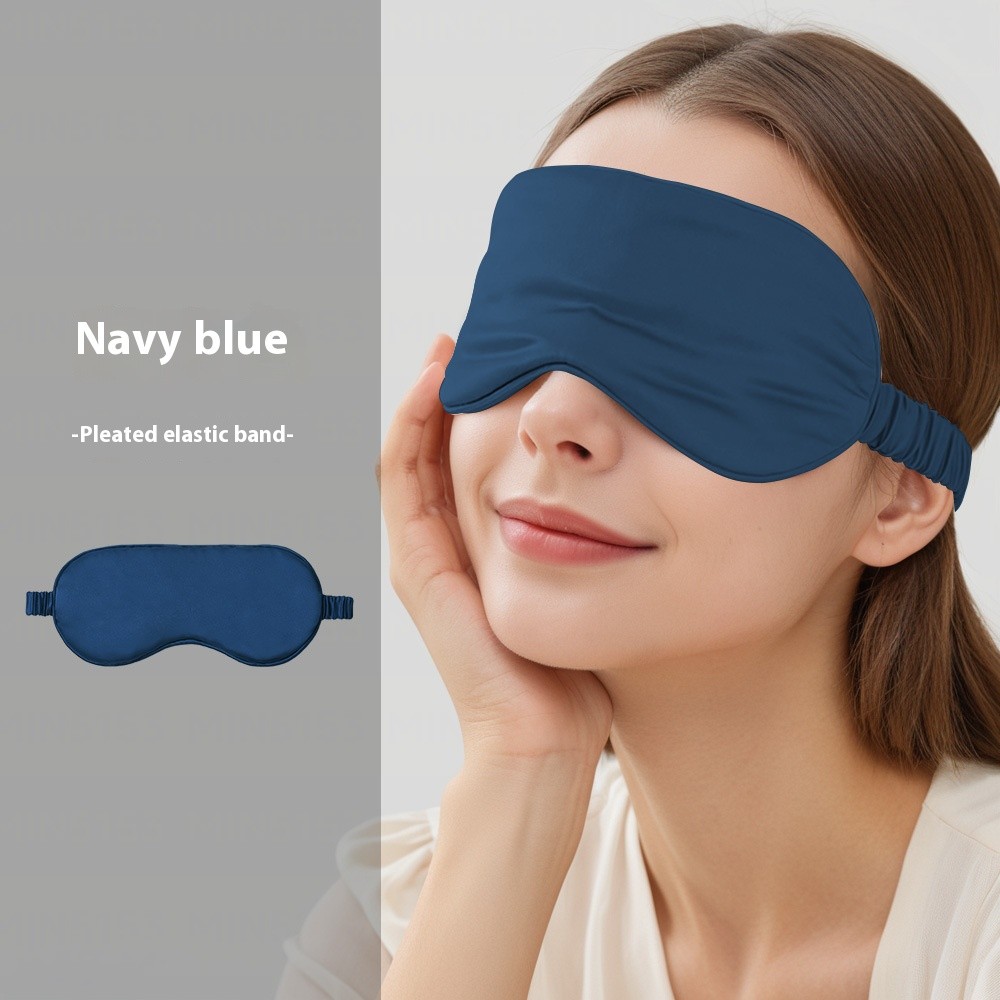 2025 New Simulation Silk Eye Mask Blackout Sleep Eye Mask Mulberry Silk Eye Mask Wholesale