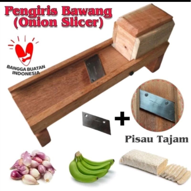 Alat Pengiris Bawang merah/Putih Pengiris Serbaguna Alat Parutan Masak Dapur Berkualitas