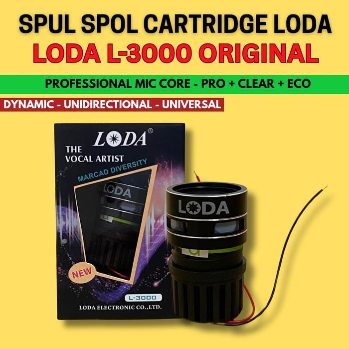 Spool Spul Mic Loda L 3000 Cocok Untuk Mic Wireless Dan Mic Kabel