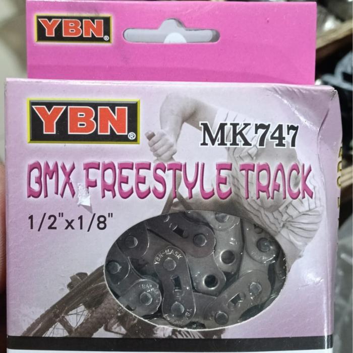 RANTAI SINGLE YBN MK747 FULL LINK SEPEDA BMX