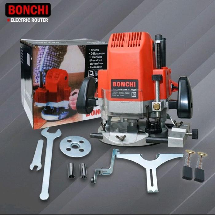 MESIN PROFIL BESAR/MESIN ROUTER PROFIL KAYU TRIMMER BONCHI 12MM