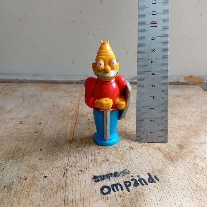 Mainan Loose kartun vintage Abraham simpsons