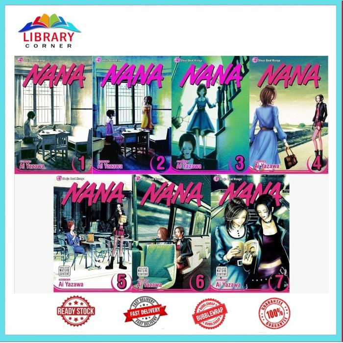 Manga Nana, by Ai Yazawa (21 book series)