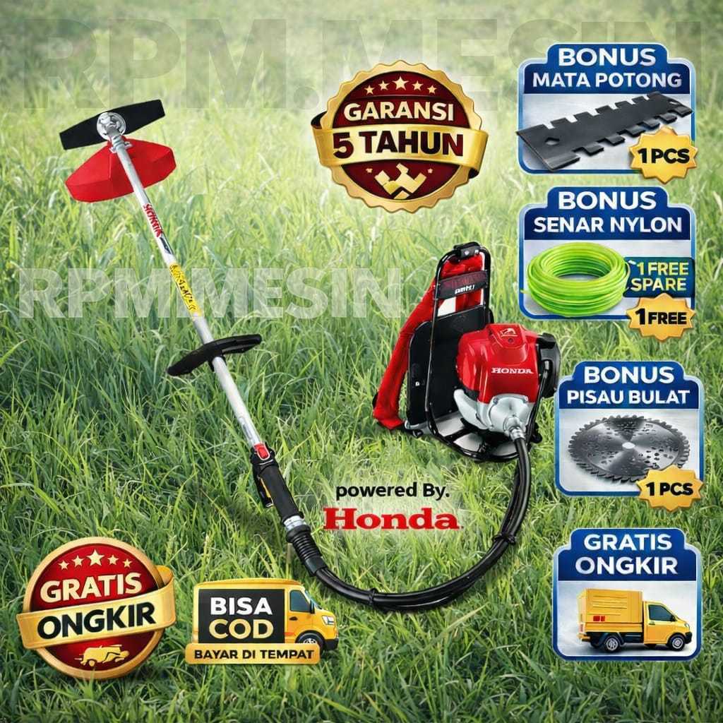 Mesin Pemotong Rumput 4Tak 4stroke mesin pemotong rumput tipe model HONDA GX358 Mesin Pemotong Rumpu