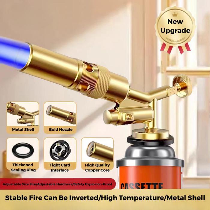 KpBerkah Kepala Flame Gun Torch Kuningan Pemantik 901 Kepala Torch Gun Gas Portable Kuningan Pemanti